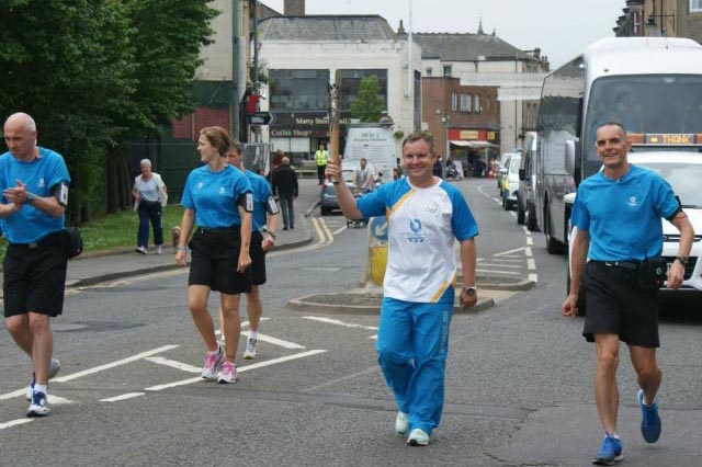 Alan Shanks, Baton Carrier for Olympic games 2012